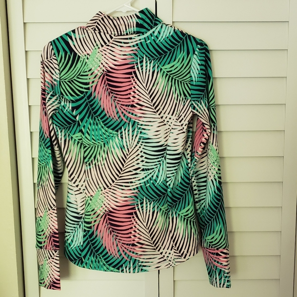 NWT Tommy Bahama Golf Women's Jacket Tropical Design Size S - Picture 6 of 14